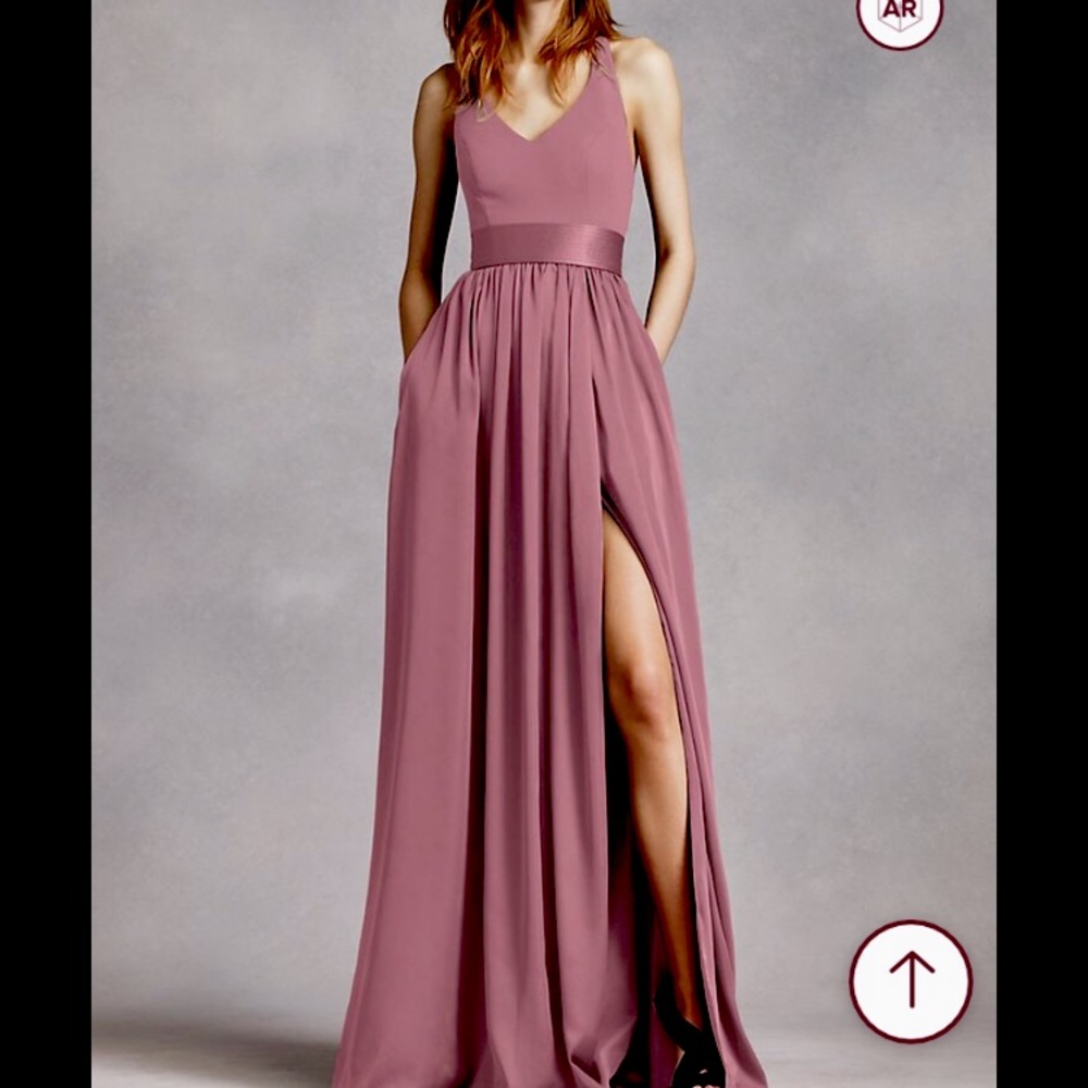 White by Vera Wang Quartz Bridesmaid Gown